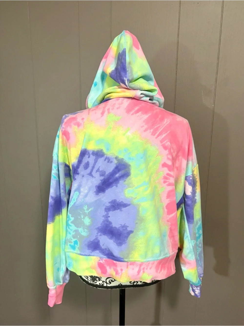 NIKE Multicolor Tie-Dye Pullover Hoodie